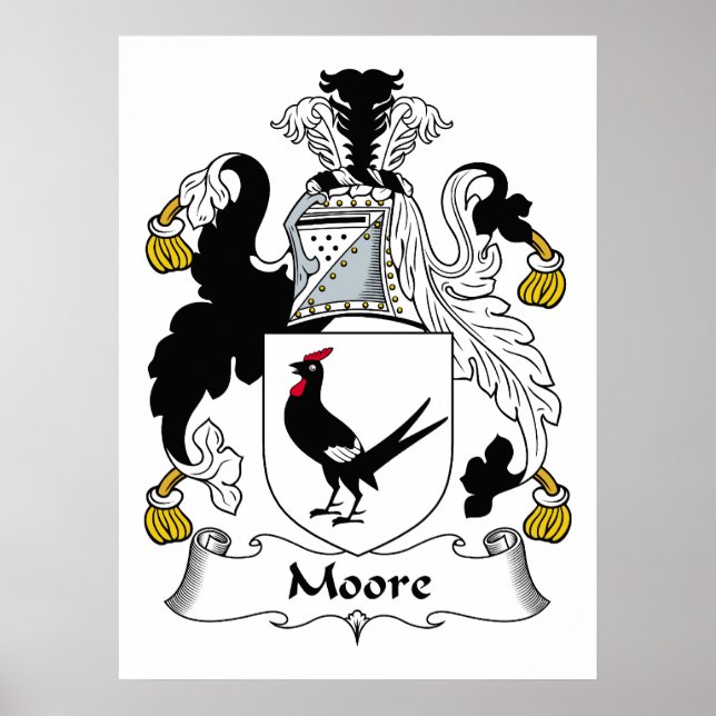 Poster Moore Family Crest (Frente)