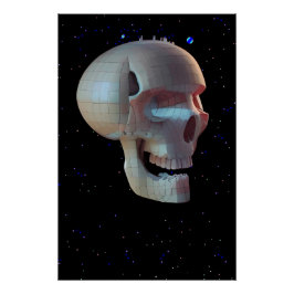 Pôster Moradia em arranha-céu no asteróide Skull 42-C Var