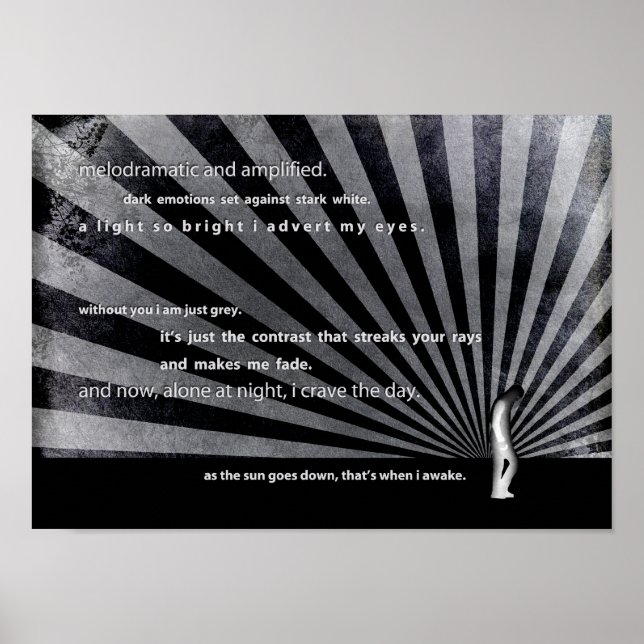 Pôster morador da caverna. (Frente)