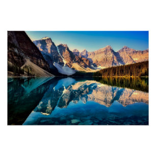 Pôster Moraine Lake, Canadá,
