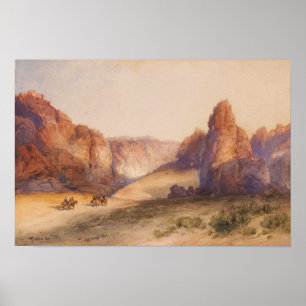 Poster Moran - A Pedra De Acoma Novo México 1902