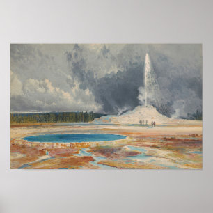 Poster Moran - O Castelo Geyser Upper Geyser Park