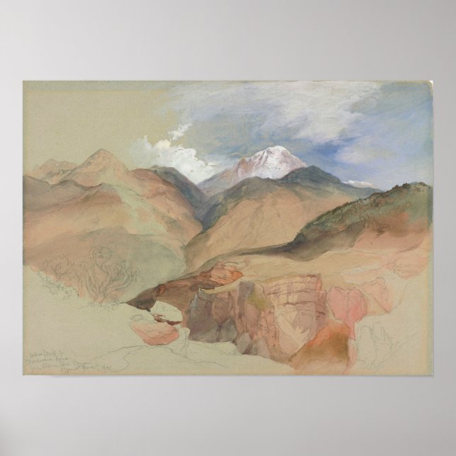 Poster Moran, Pikes, Pico, Cameron, Cone e Manitou... (Frente)