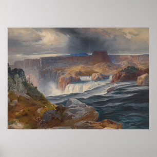 Poster Moran - Shoshone Falls Idaho