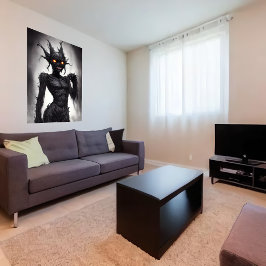 Poster Morbid bizarre monster portrait | AI Art