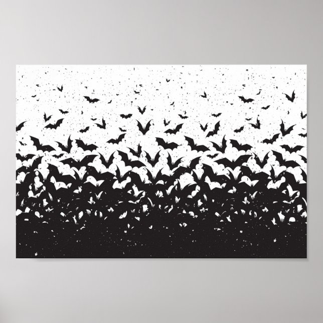 Poster Morcegos de Voo (Frente)