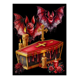 Pôster Morcegos Vampiros