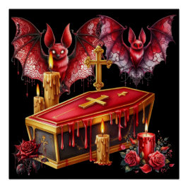 Pôster Morcegos Vampiros