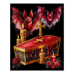 Pôster Morcegos Vampiros
