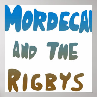 Poster Mordecai e os Rigbys