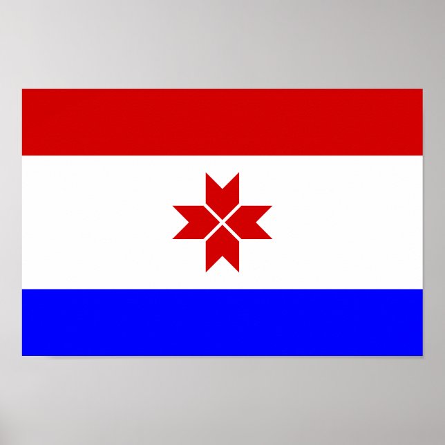 Poster Mordovia Flag (Frente)