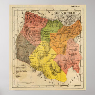 Poster Morelos, México