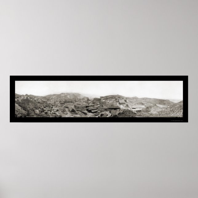 Pôster Morenci, AZ Mine Foto 1909 (Frente)