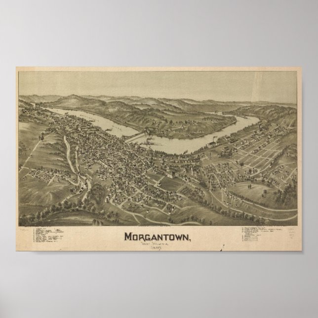 Poster Morgantown, WV (Frente)