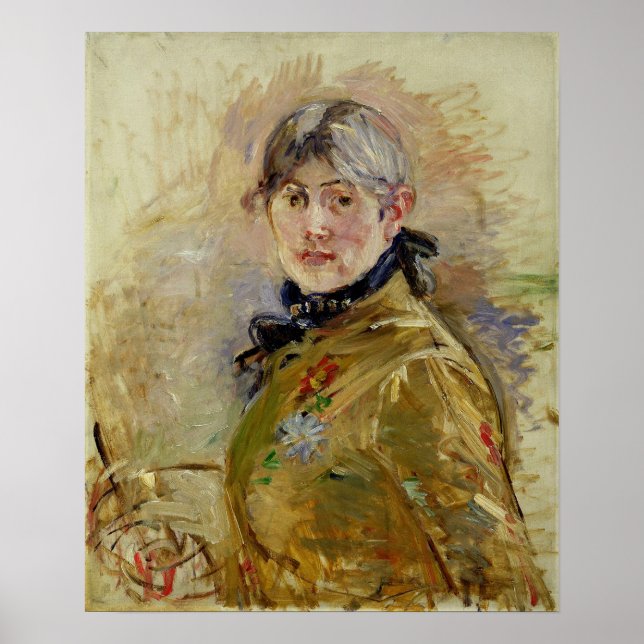 Poster Morisot - Auto-retrato (Frente)