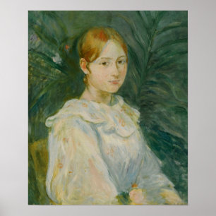 Poster Morisot - Bust Of Alice Gamby 1890