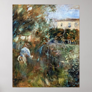 Poster Morisot - Mulher No Jardim 1882