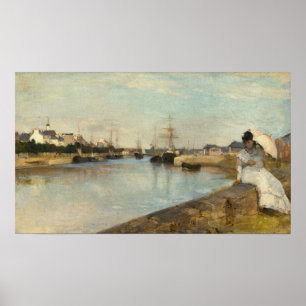 Poster Morisot - O Porto Em Lorient 1869