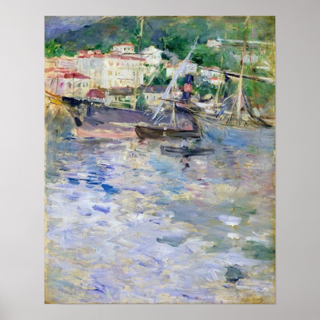 Poster Morisot - Porto De Nice (Frente)