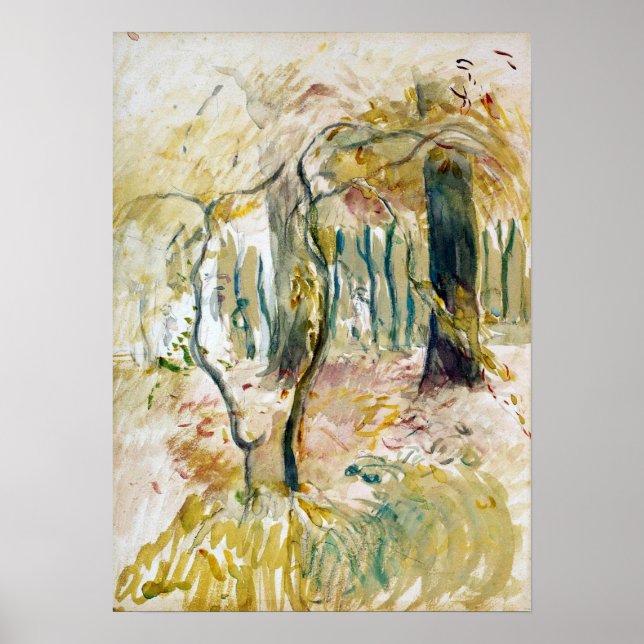 Poster Morisot - Sob a Madeira 1894 (Frente)