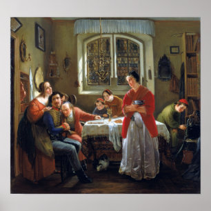 Poster Moritz Daniel Oppenheim The Return