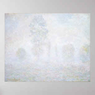 Poster Morning Hazing - Claude Monet Fine Art