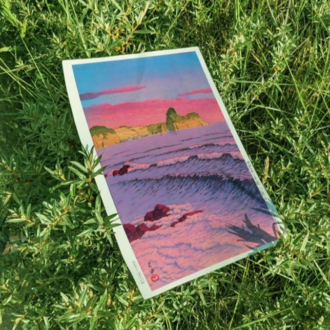 Poster Morning-Sea-at-Shiribeshi-by-Kawase-Hasui (Criador carregado)