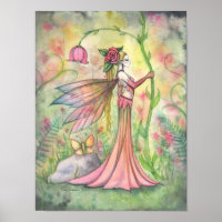 Morning Sunshine Flower Fairy Art Fantasy