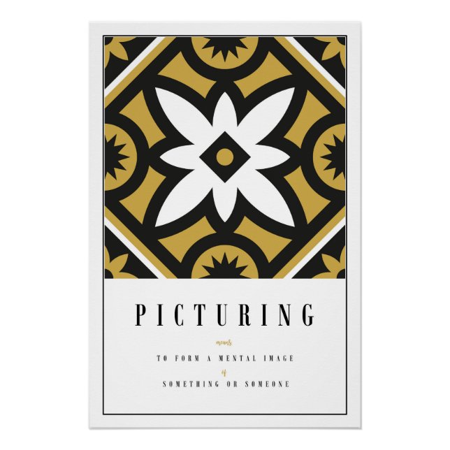 Pôster Moroccan Tapestry  (Frente)