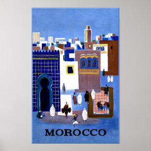 Pôster Morocco travel poster.