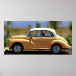 Poster MORRIS MINOR 1000