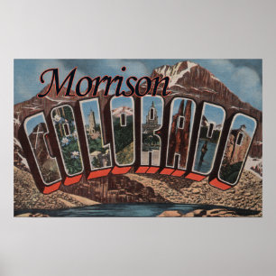 Poster Morrison, Colorado - grandes cenas da letra