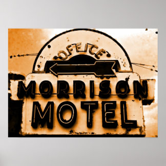 Pôster Morrison Motel: Um tributo às portas