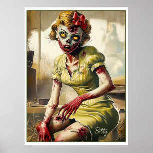 Poster Morta, Sonhadora e Perigosamente Querida: Betty