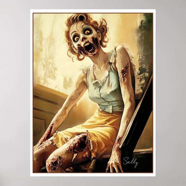 Poster Morta, Sonhadora e Perigosamente Querida: Sally (Frente)