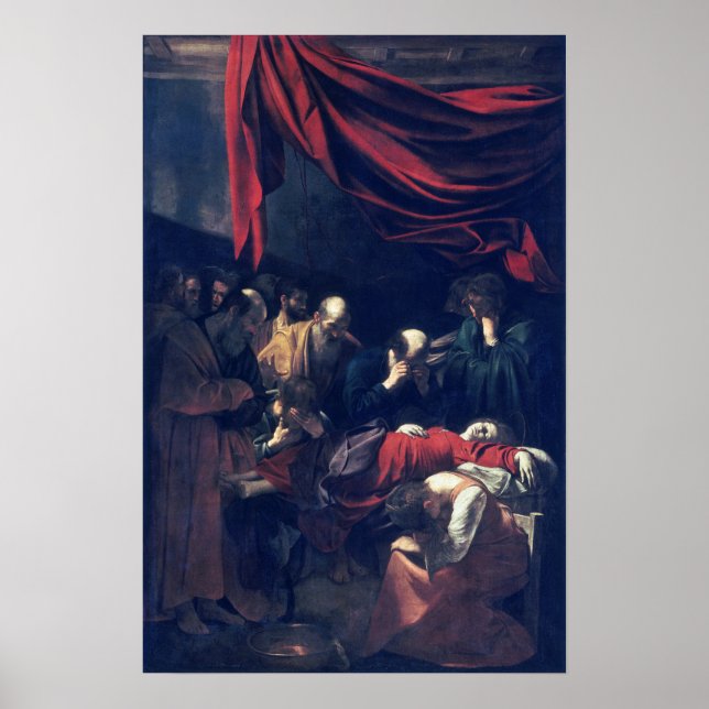 Poster Morte Caravaggio da Virgem (Frente)