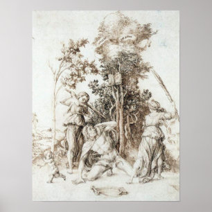 Poster Morte de Orfeu - Albrecht Durer - c1497