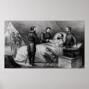Poster Morte de Stonewall Jackson
