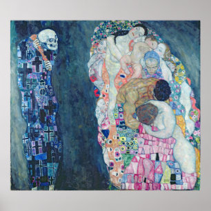 Poster Morte e vida, c.1911 (petróleo na canvas)