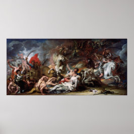 Pôster Morte num Cavalo Pálido