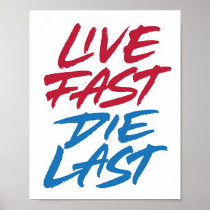 Poster Morte rápida em último lugar