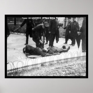 Poster Mortes por Bomba Anarquista em Nova Iorque 1908