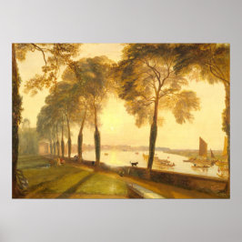 Poster Mortlake Terrace - William Turner Fine Art