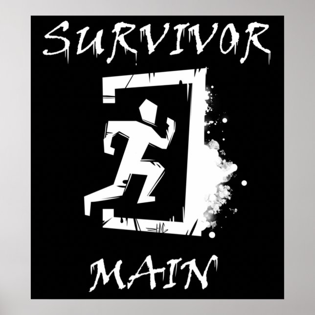 Poster Morto DBD por Sobrevivente à Luz do Dia Principal (Frente)