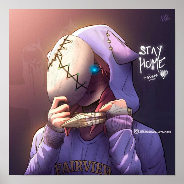 Poster Morto de Daylight Suzie (Frente)