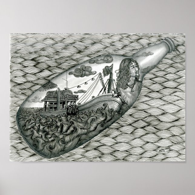 Poster Morto de Olho de Vannak num Frasco (Frente)