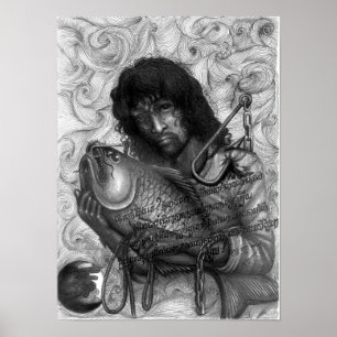 Pôster Morto dos olhos, Vannak em um gancho