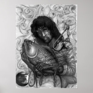 Pôster Morto dos olhos, Vannak em um gancho