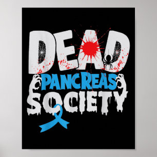 Poster Morto Pancreias Sociedade T1d Diabetes Sensibiliza