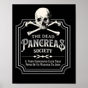 Poster Morto Pancreias Sociedade Tipo Um Diabetes T1D Awa